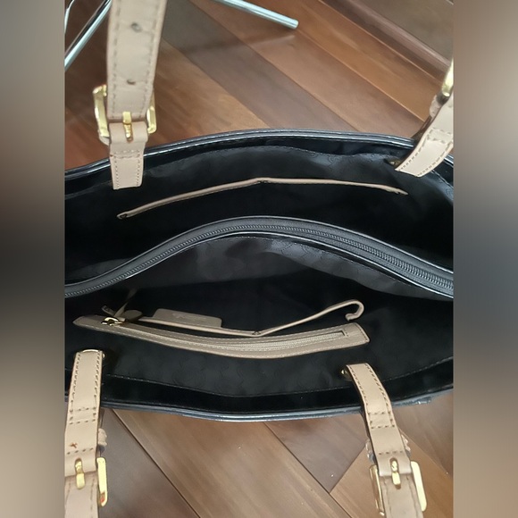 Black Michael Kors tote bag - Picture 3 of 4
